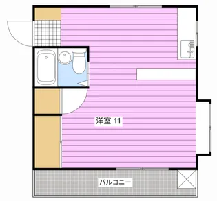 ビラデルレイ【2階】の間取り