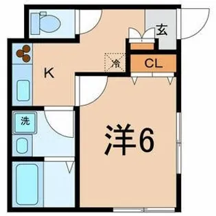 メゾン・ド・NAKAMURA【1階】の間取り