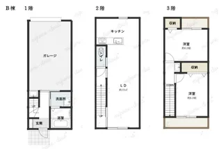 静岡県掛川市中央1【一戸建】の間取り
