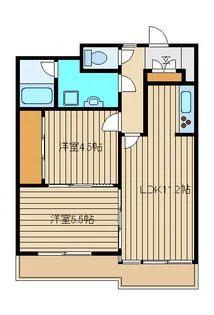 東京都板橋区東山町【マンション】の間取り