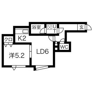 グランデ23【2階】の間取り