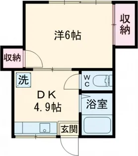 ミントハウス【1階】の間取り