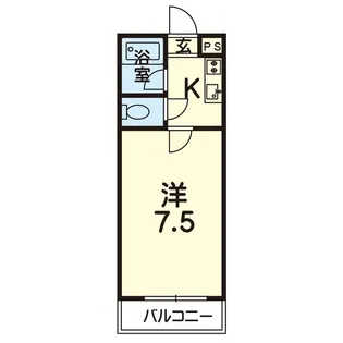 スクエアビル【2階】の間取り