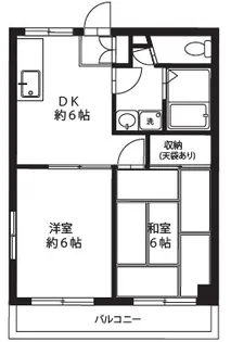 SKハイム【2階】の間取り
