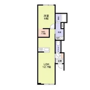 Maison Sankei Terrace【1階】の間取り