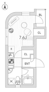 GranDuo神楽坂【4階】の間取り