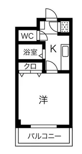 パークヒルズ子平町【3階】の間取り