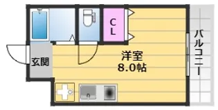 Fontana池上【1階】の間取り