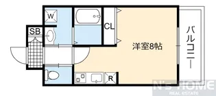 マリス京橋ARMS【2階】の間取り