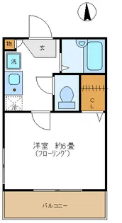 SKYハイム【1階】の間取り