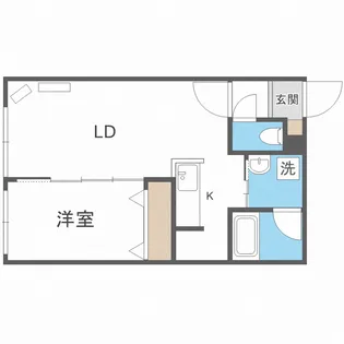 ヴィラーチェ旭町【1階】の間取り