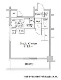 東京都北区岩淵町【マンション】の間取り