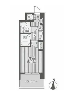 レジディア両国【3階】の間取り