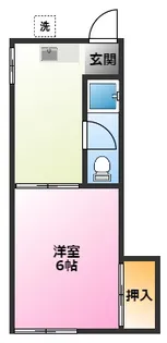 飯塚ハウス【1階】の間取り