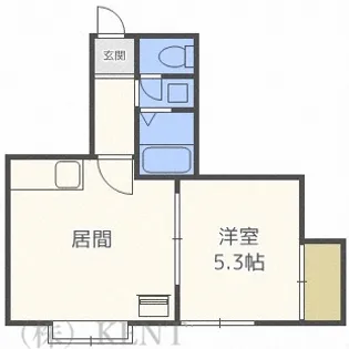 ライラック発寒【2階】の間取り