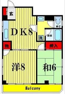 カーササカイ【2階】の間取り