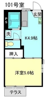 ミューゼハウス【1階】の間取り