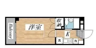 ヒルズガーデン東雪谷【2階】の間取り