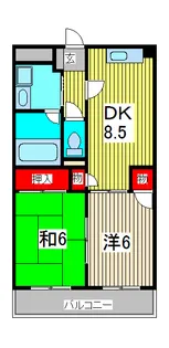 木村ビル【2階】の間取り