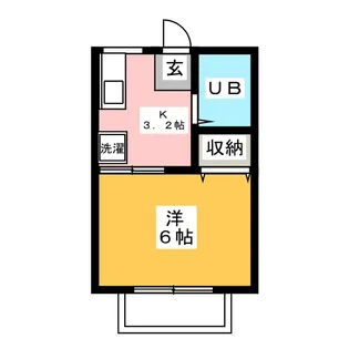 パナハイツMA【2階】の間取り
