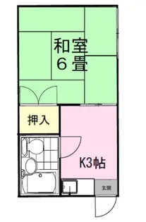 コーポ和【2階】の間取り