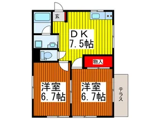 METAAREA L【1階】の間取り