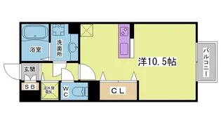 HITOMI DORMITORY【1階】の間取り