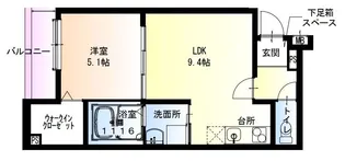 フジパレス鴻池新田I番館【2階】の間取り