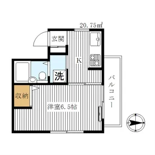 CASA IC【2階】の間取り