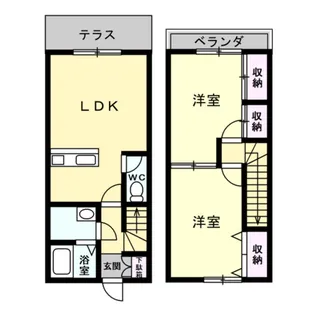 グッドヒルAの間取り
