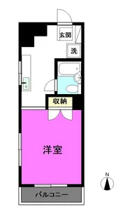スズキビル【2階】の間取り