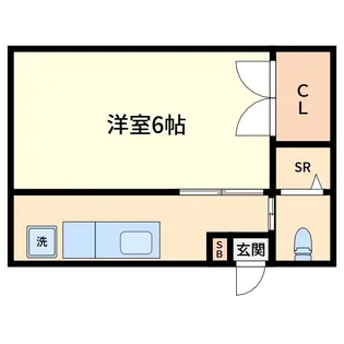 メゾン楡【2階】の間取り