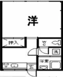 コーポ千恵【2階】の間取り