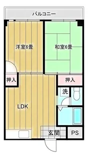 アールマンション【1階】の間取り