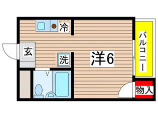メゾニティ・SUGI【2階】の間取り