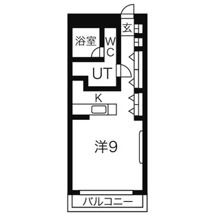 エルピーダ大通【3階】の間取り