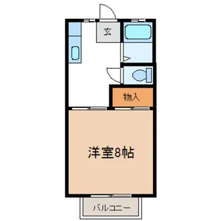 ジョイハウスII【2階】の間取り