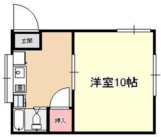 バーリーハウス【1階】の間取り