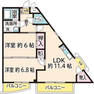DioKAN【1階】の間取り