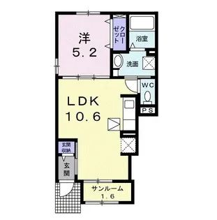 Swing SingIII【1階】の間取り