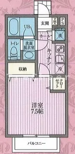 ルアナ目白台【2階】の間取り