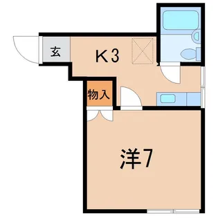 ライトコーポ【1階】の間取り