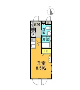 MDM後楽園【4階】の間取り