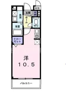 WEST【1階】の間取り
