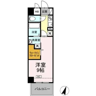 セレーノ福山駅前【2階】の間取り