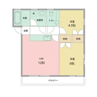 ベラ・ルーチェ【1階】の間取り