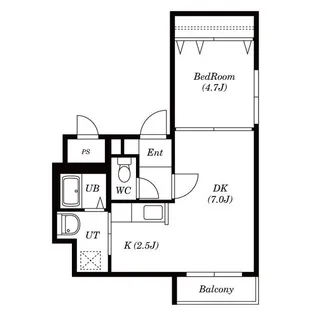 ジュエル・スカイ【5階】の間取り