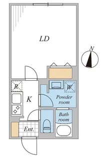 LEGALNAD桜新町ANNEX【3階】の間取り