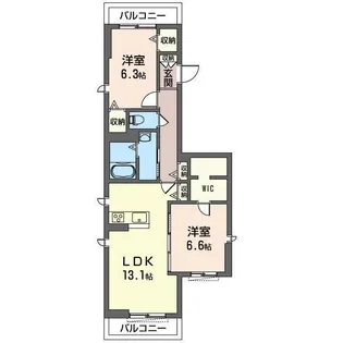 ShaMaison東戸塚【3階】の間取り