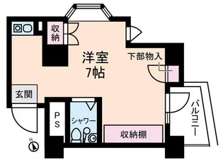 パーソネージュ中板橋【4階】の間取り